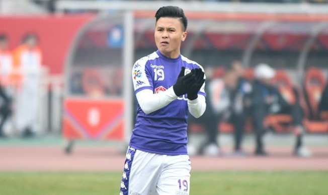 Quang Hải là một trong những trụ cột của CLB Hà Nội 