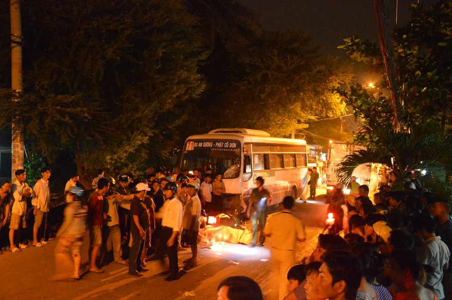 Hiện trường vụ tai nạn