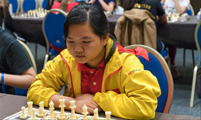 Bạch Ngọc Thùy Dương vô địch cờ nhanh U16 thế giới