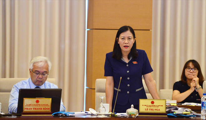 Chủ nhiệm Ủy ban Tư pháp Lê Thị Nga đề nghị tập trung xử lý tham nhũng lớn thông qua lợi ích nhóm, sân sau