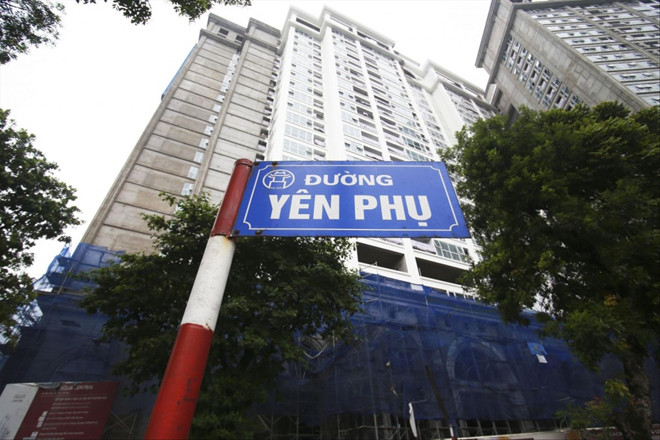 Dự án 44 Yên Phụ bị nêu tên trong kết luận của Thanh tra Chính phủ 