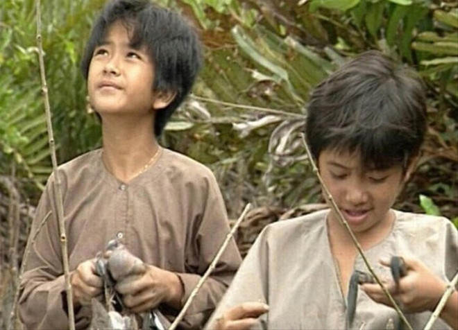 Sao nhí An (trái) và Cò trong phim Ðất phương Nam đã không còn tìm được ánh hào quang 