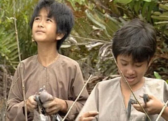 Sao nhí An (trái) và Cò trong phim Ðất phương Nam đã không còn tìm được ánh hào quang 