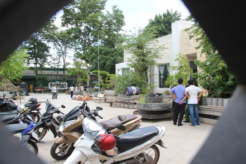 Căn biệt thự nơi xảy ra vụ thảm sát kinh hoàng. Ảnh: Đức Minh