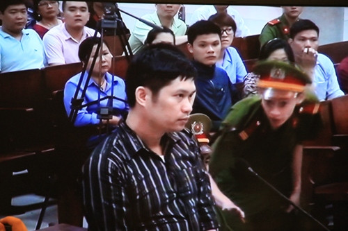 Bị cáo Nguyễn Mạnh Tường.