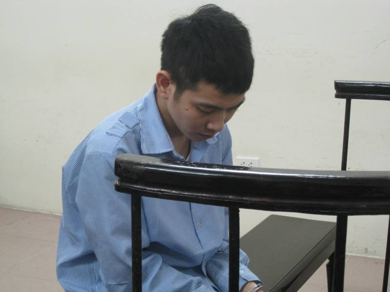 Bị cáo trong phiên xử ngày 22/3. Ảnh: BH