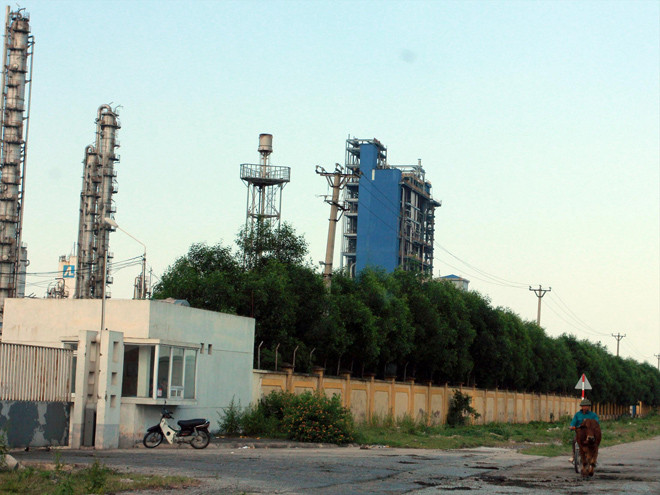 Nhà máy Đạm Ninh Bình. Ảnh: Minh Đức