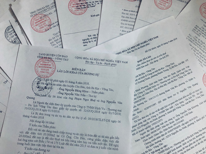 Công an vào cuộc từ đơn thư về sai phạm tại Cty Vũng Tàu( cũ) 