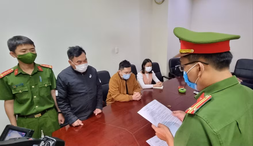 Thực hiện lệnh bắt giam đối với ông Nguyễn Quang Trung