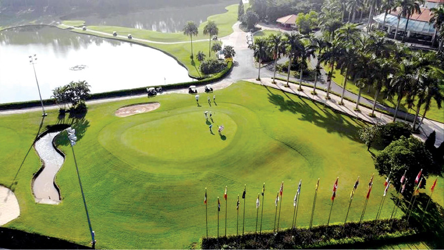 Tiền Phong Golf Championship 2021 sẽ được tổ chức trên sân BRG Kings Island Golf Resortảnh: Mạnh Thắng