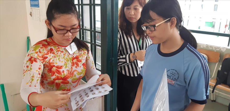 Thí sinh dự thi tốt nghiệp THPT năm 2020