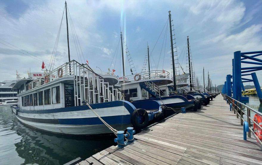 Cảng tàu hành khách quốc tế Hạ Long vắng khách từ khi mở cửa du lịch