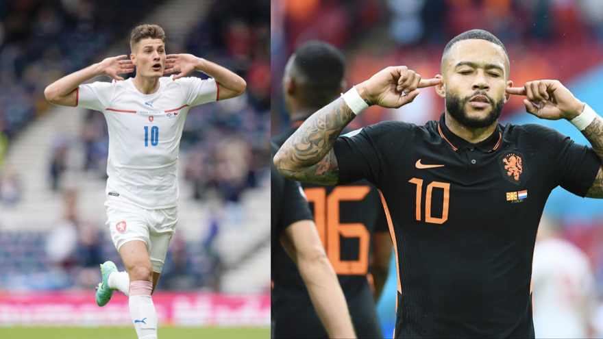 Patrik Schick (CH Séc) hay Memphis Depay (Hà Lan) sẽ là người toả sáng