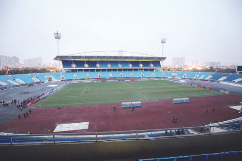 Số tiền thuê đất Khu LHTTQG Mỹ Đình phải nộp lên tới hơn 314 tỷ đồng. Khu LHTTQG đồng thời đang nợ gần 70 tỷ tiền thuế dài hạn ảnh: NHƯ Ý 