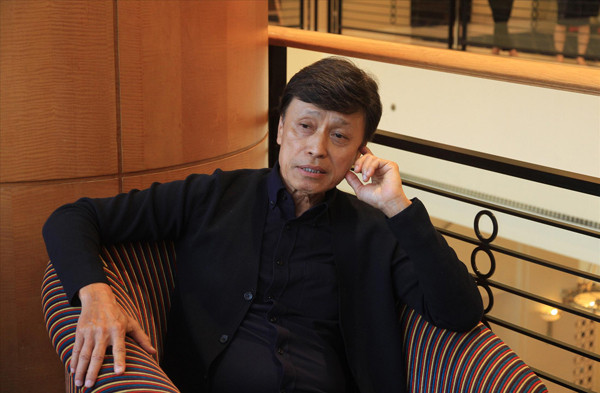 Tuấn Ngọc trò chuyện với phóng viên tại Hà Nội tháng 10/2018