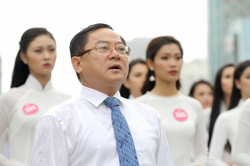 Nhà báo Lê Xuân Sơn, Trưởng BTC HHVN 2018. Ảnh: Mạnh Thắng