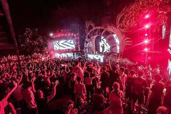 Đêm đại nhạc hội ở công viên nước Hồ Tây Ảnh: TL