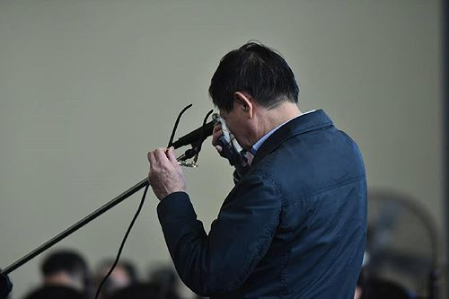 Bị cáo Phan Văn Vĩnh sức khỏe yếu, thường phải dừng lại khi khai báo