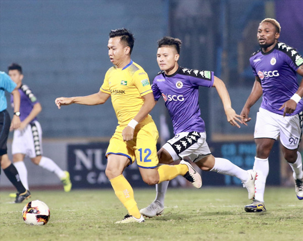 Hà Nội có công đào tạo lứa cầu thủ Quang Hải (giữa), Đình Trọng, Đức Huy trước khi chuyển cho CLB Hà Nội tạo điều kiện cho các cầu thủ phát triển sự nghiệp. Tuy nhiên, từ năm 2006 đến nay Hà Nội chưa thể tổ chức được Đại hội LĐBĐ ảnh: VSI 