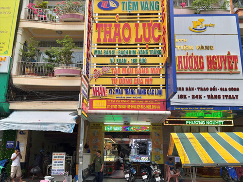 Tiệm vàng Thảo Lực Ảnh: Kim Hà