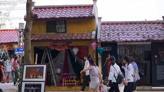 Hà Nội mở thêm nhiều không gian sáng tạo hơn nữa trong thời gian tới. Ảnh: Nguyên Khánh 