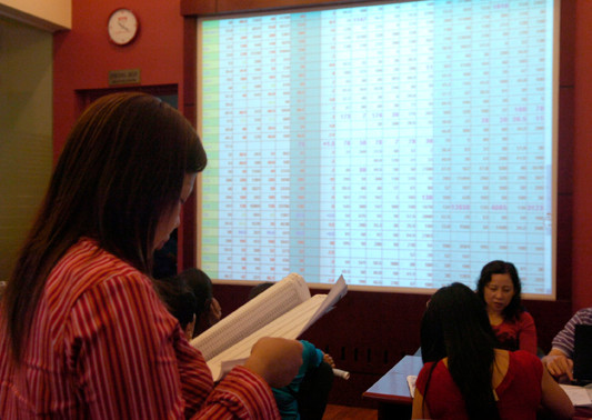  TTCK Việt Nam chứng kiến cơn  lao dốc và hoảng loạn, nhiều nhà đầu tư lo lắng lặp lại kịch bản chu kỳ 10 năm.  ảnh: Minh Châu 