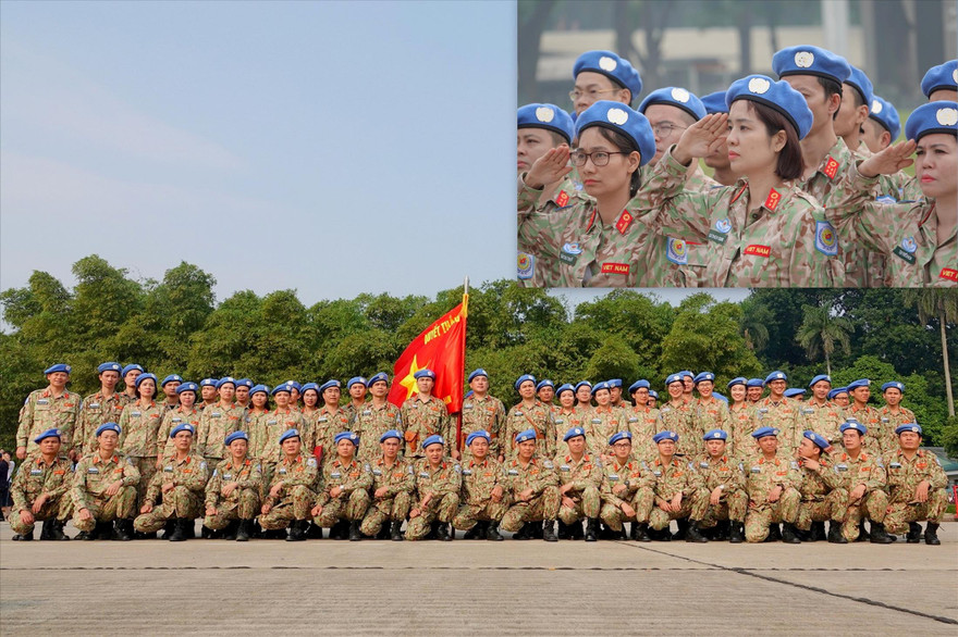  Theo kế hoạch, ngày 19/11, BVDC2.2 sẽ lên đường tới Nam Sudan nhận nhiệm vụ ẢNH: NGUYỄN MINH 