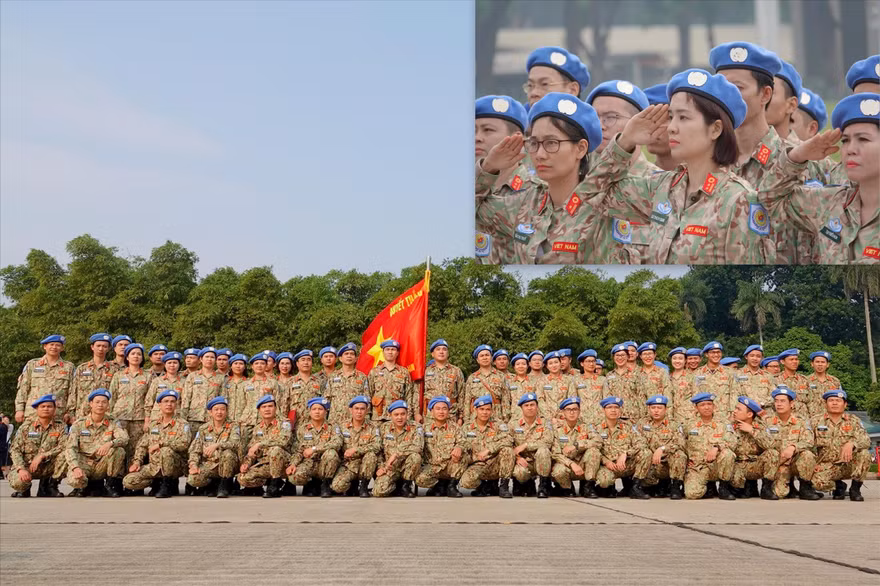  Theo kế hoạch, ngày 19/11, BVDC2.2 sẽ lên đường tới Nam Sudan nhận nhiệm vụ ẢNH: NGUYỄN MINH 