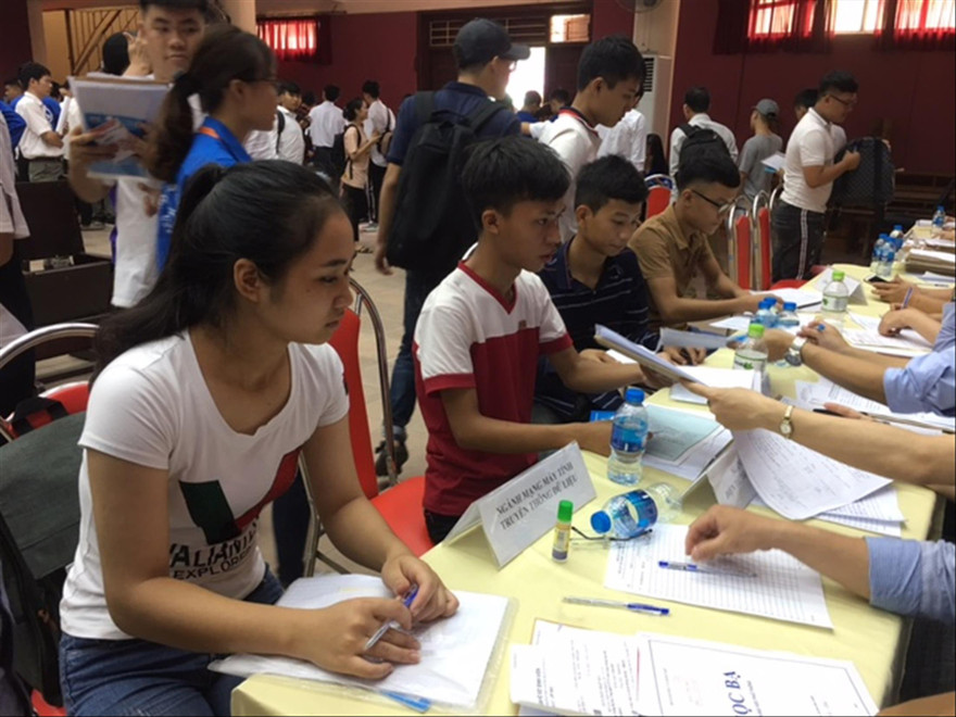 Một trường ĐH địa phương được dự báo là sẽ không tuyển được sinh viên Ảnh: Nghiêm Huê 