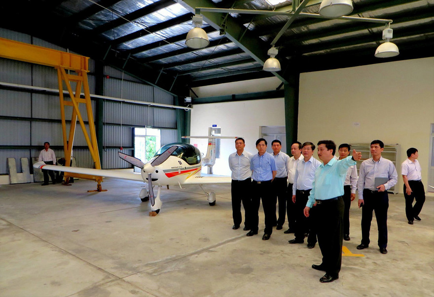 Máy bay của Cty Hành Tinh Xanh chưa một lần cất cánh phục vụ đào tạo phi công