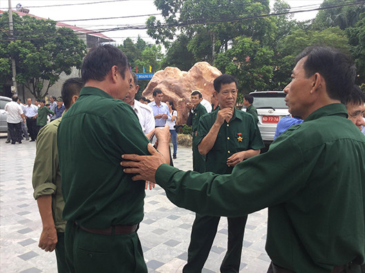 Các CCB Sư đoàn 337 vui mừng ngày gặp lại ảnh: Duy Chiến 