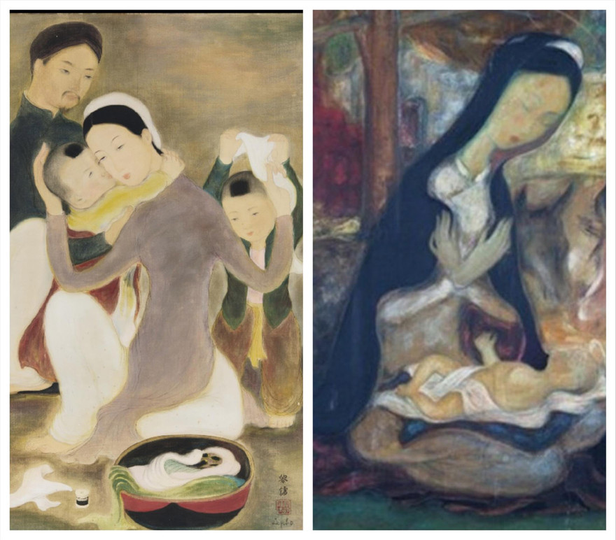 Nhiều bức tranh chỉ nhìn bằng mắt thường biết ngay tranh giả