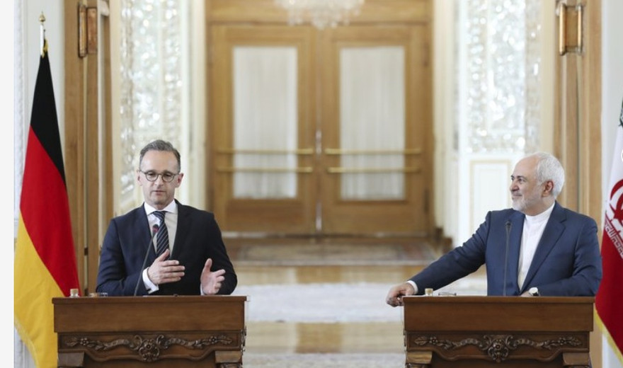 Ngoại trưởng Đức và Iran trong cuộc họp báo chung hôm 10/6 