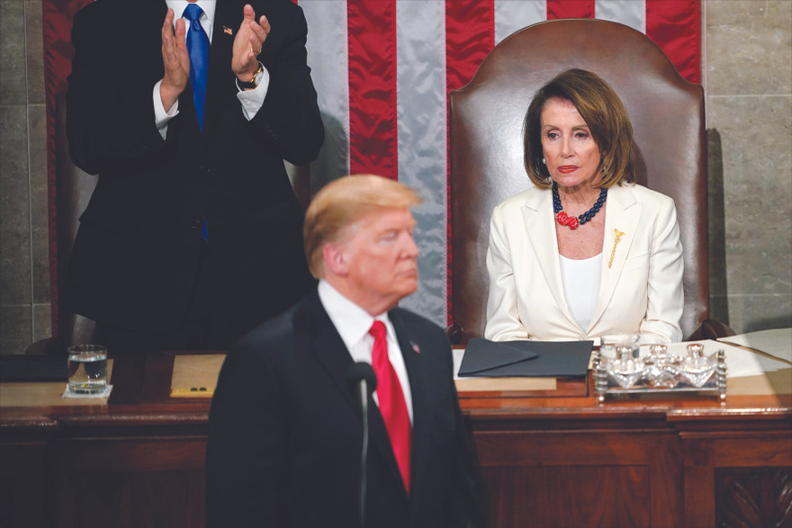 Chủ tịch Hạ viện Mỹ Nancy Pelosi vừa bảo đảm rằng ông Trump sẽ là tổng thống thứ ba trong lịch sử Mỹ bị luận tội tại Hạ viện ảnh: Washington Post 