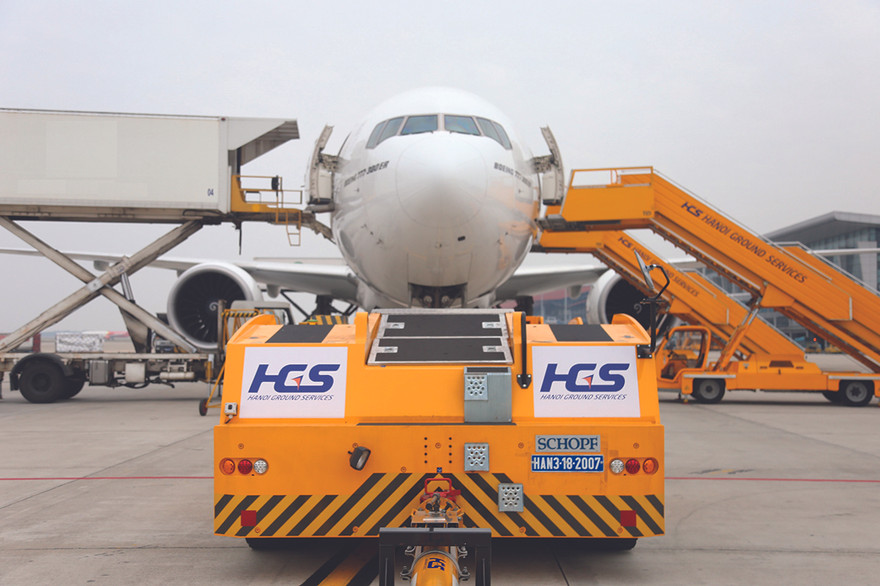 HGS cung cấp dịch vụ tại Cảng hàng không quốc tế Nội Bài