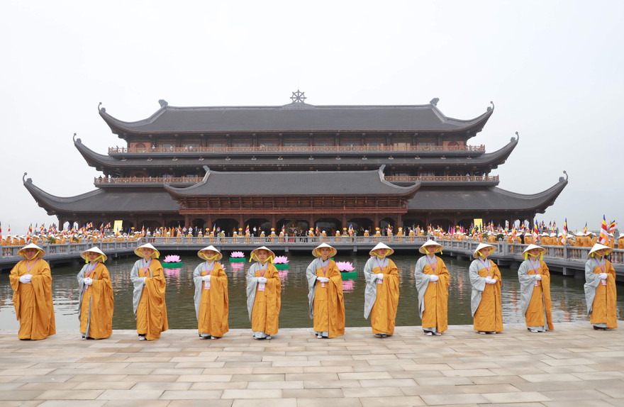 Trung tâm hội nghị quốc tế nơi diễn ra ngày khai mạc Vesak 2019