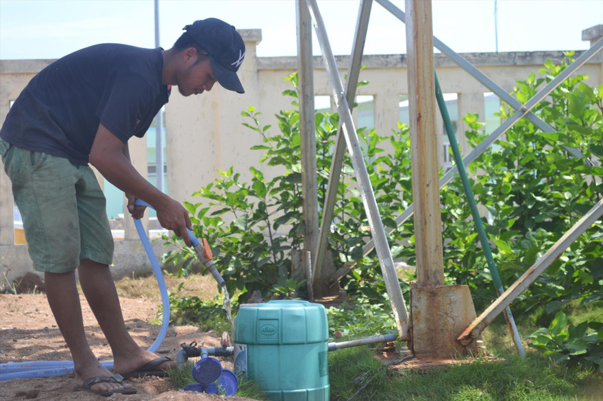 Đảo Bé Lý Sơn: Dân và du khách đều khát
