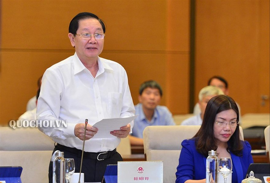 Bộ trưởng Nội vụ Lê Vĩnh Tân 