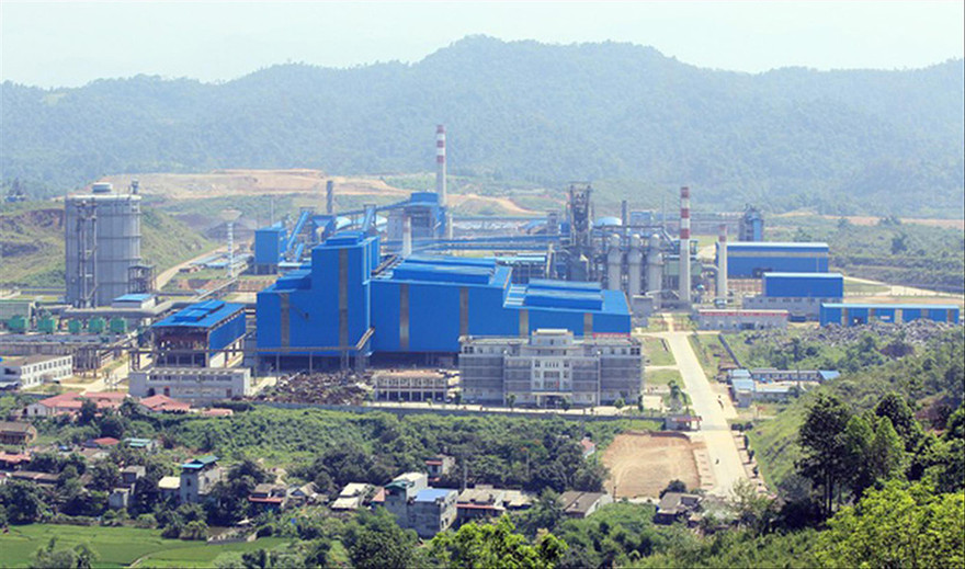 Một góc khu công nghiệp Tằng Loỏng 