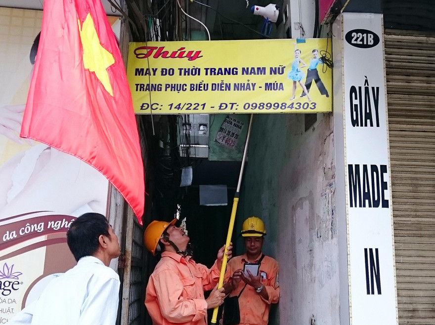 Giá điện tăng tác động đáng kể đến giá cả nói chung ảnh: Minh Châu 