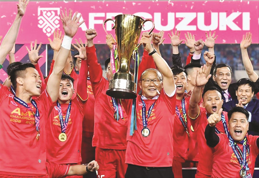 HLV Park Hang Seo được nhiều đội tuyển, CLB săn lùng chữ ký sau những thành công vang dội cùng các đội tuyển Việt Nam ảnh: VSI 