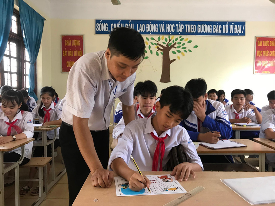 Một giờ học mỹ thuật 