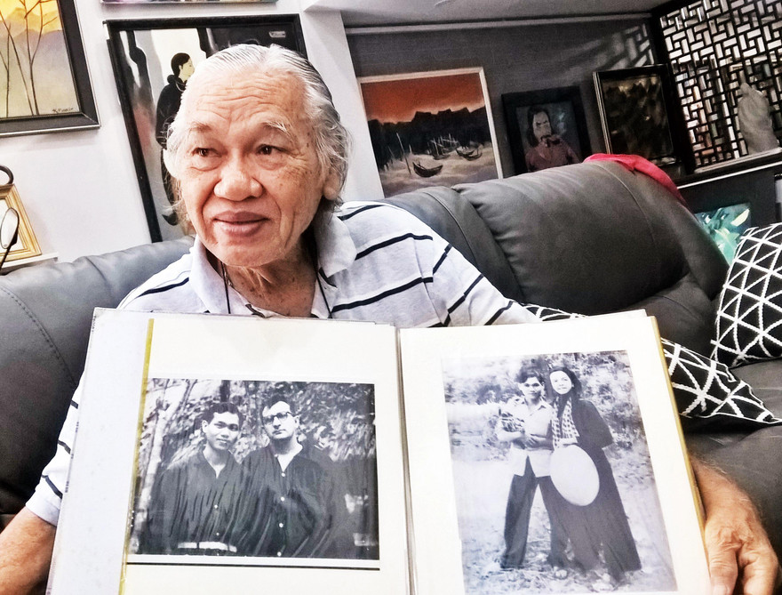 Nghệ sĩ nhân dân Đoàn Quốc, ảnh chụp 2019 Ảnh: Trần Nguyên Anh