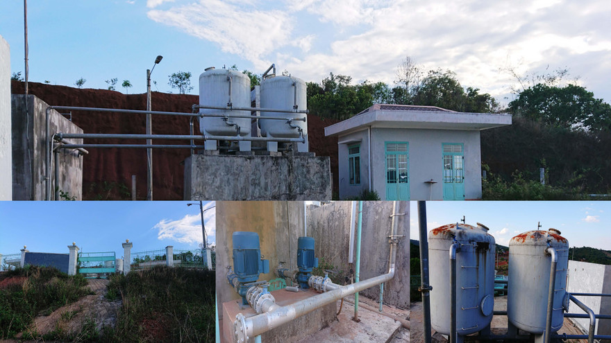 Công trình nước sạch ở đồi Đắk Nút bị bỏ hoang 