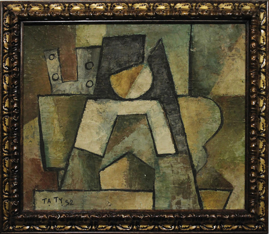 Tranh giả vẽ lại theo tranh của họa sỹ Thành Chương được triển lãm công khai 