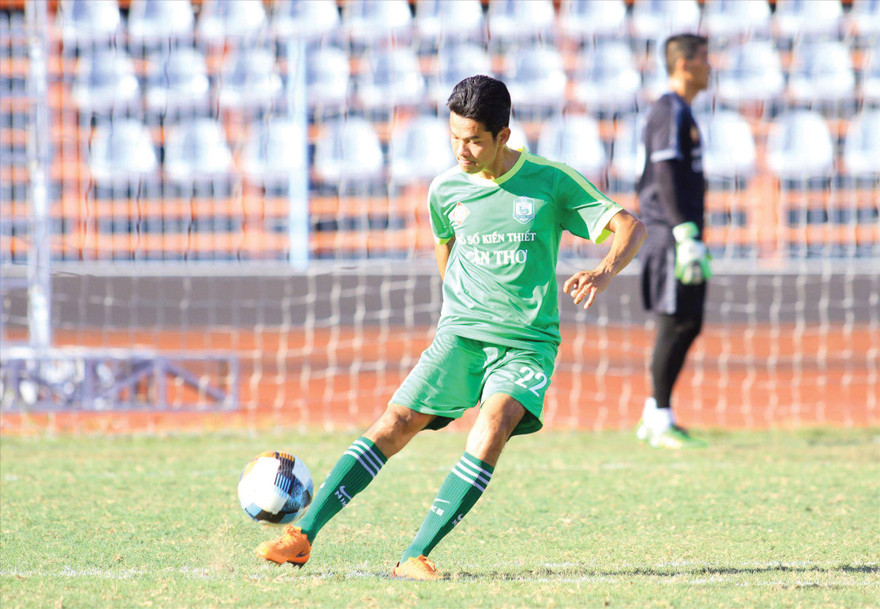 Nguyễn Văn Quân của XSKT Cần Thơ . ảnh DƯƠNG THU 