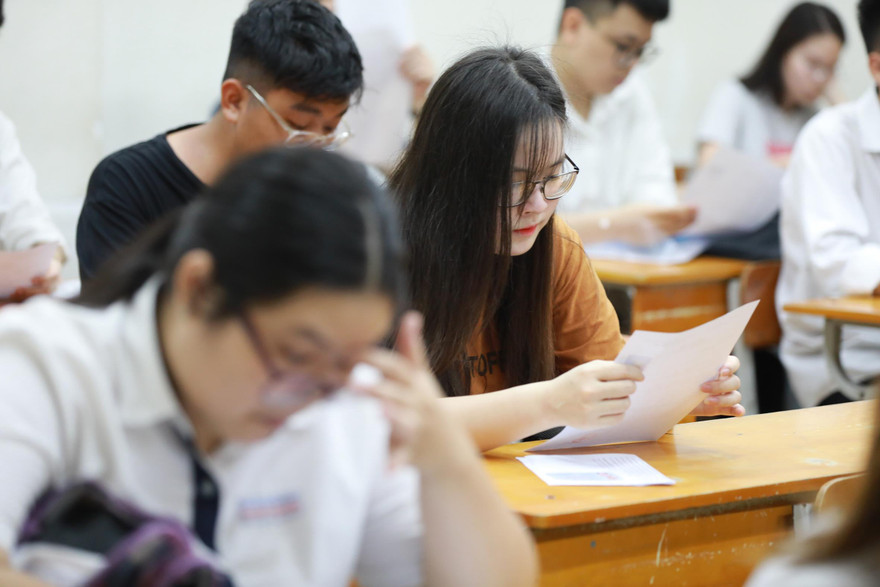 Nhiều trường nâng điểm để đánh trượt thí sinh Ảnh: Hồng Vĩnh