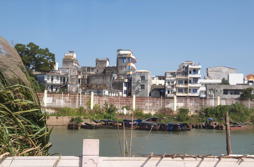 Sông Ka Long đìu hiu vào mùa giáp Tết Ảnh: Hoàng Dương