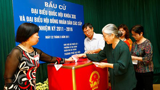Bầu cử đại biểu Quốc hội khóa XIII và đại biểu HĐND các cấp nhiệm kỳ 2011-2016.