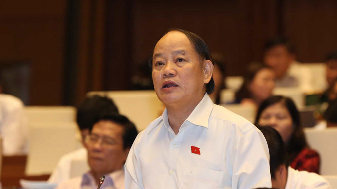 ĐBQH Huỳnh Nghĩa (Đà Nẵng). Ảnh: TTXVN.